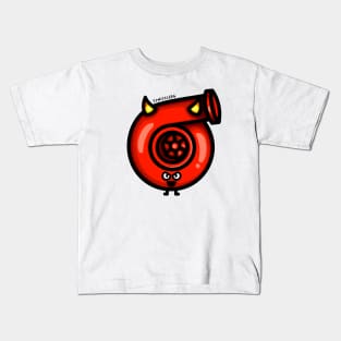 Meanest Turbo - Demon (Red) Kids T-Shirt